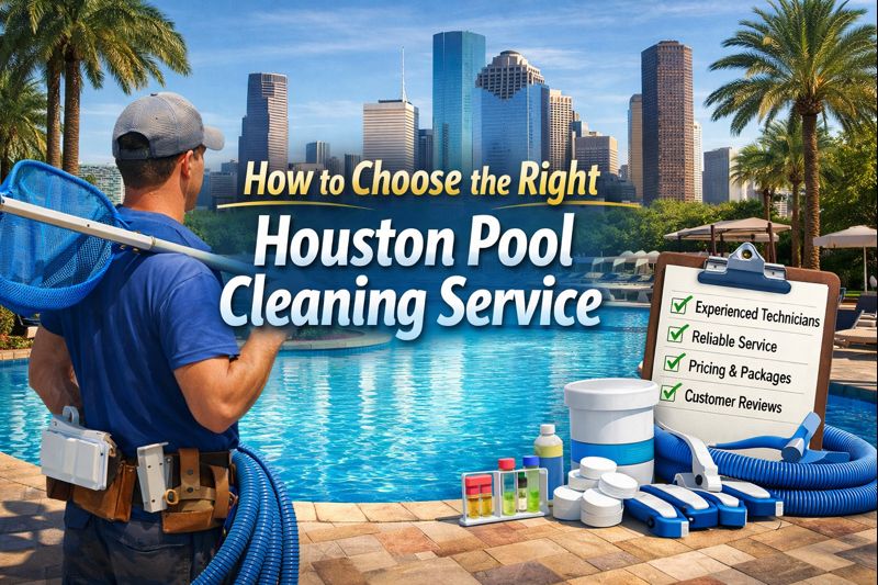 How to Choose the Right Houston Pool Cleaning Service