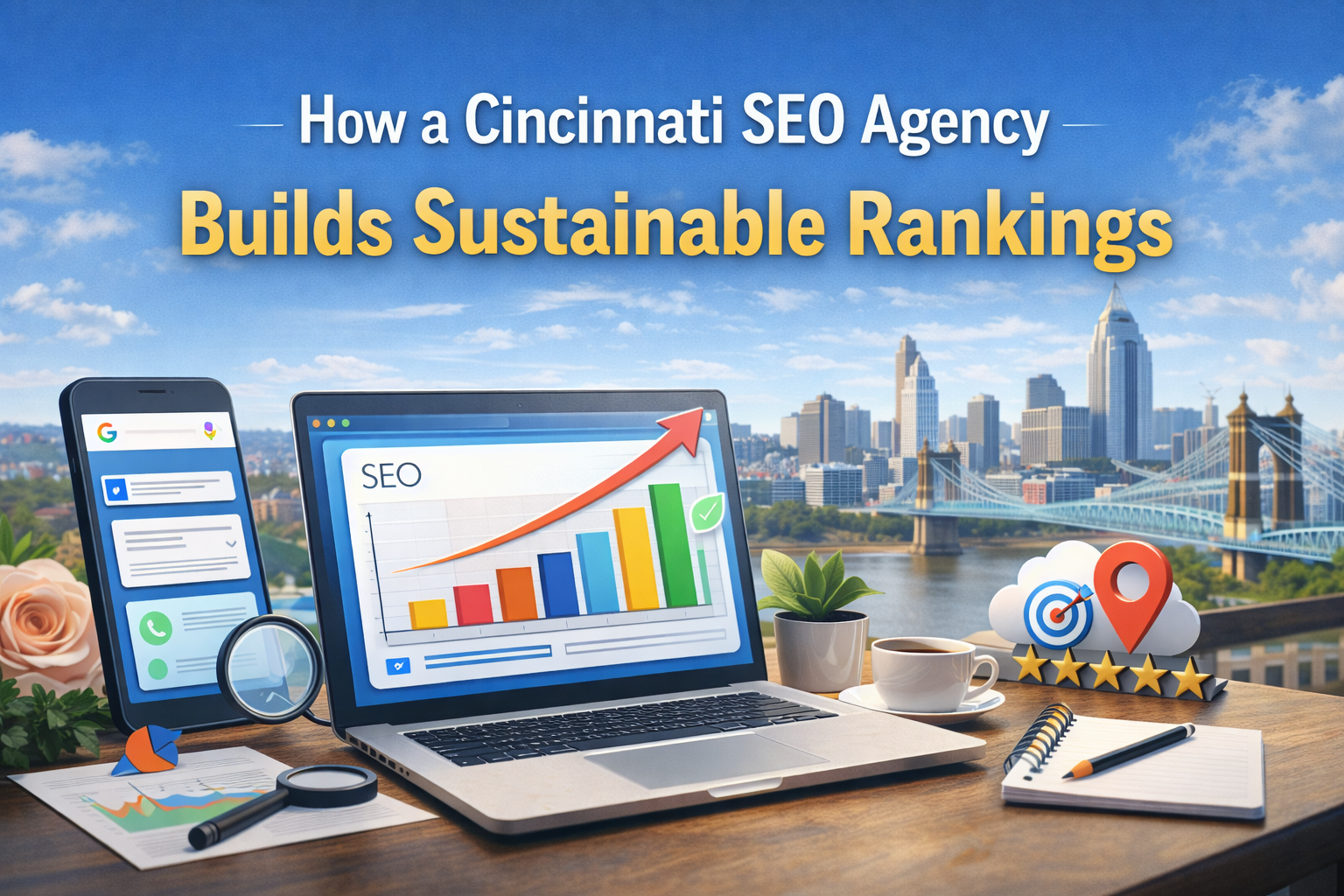 How a Cincinnati SEO Agency Builds Sustainable Rankings