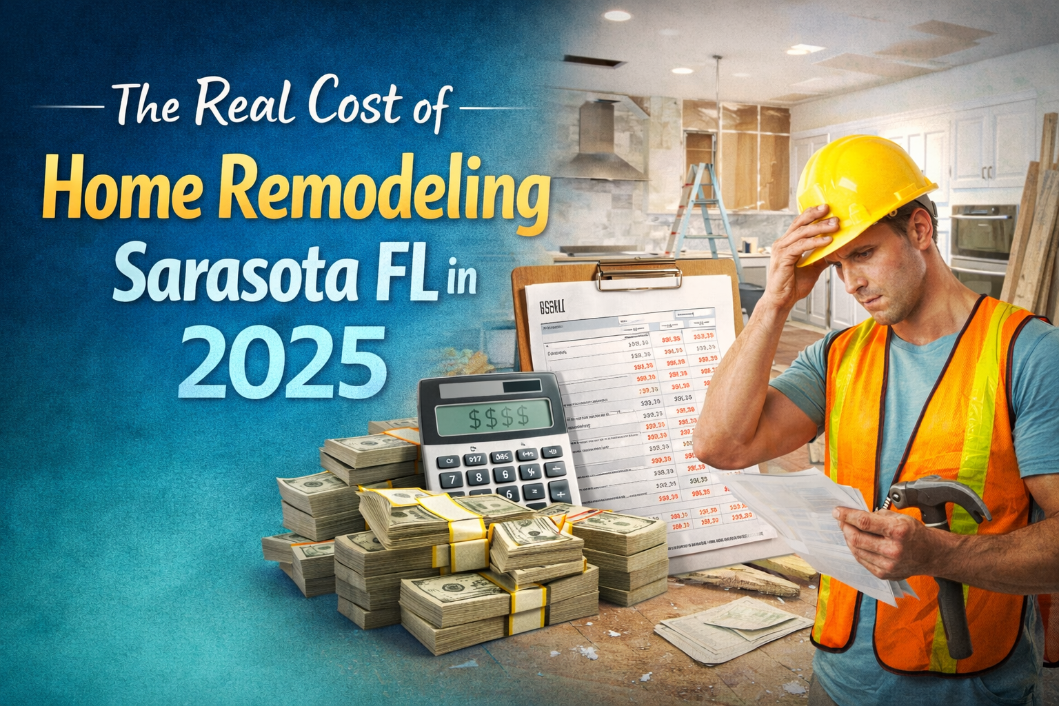 The Real Cost of Home Remodeling Sarasota FL in 2025