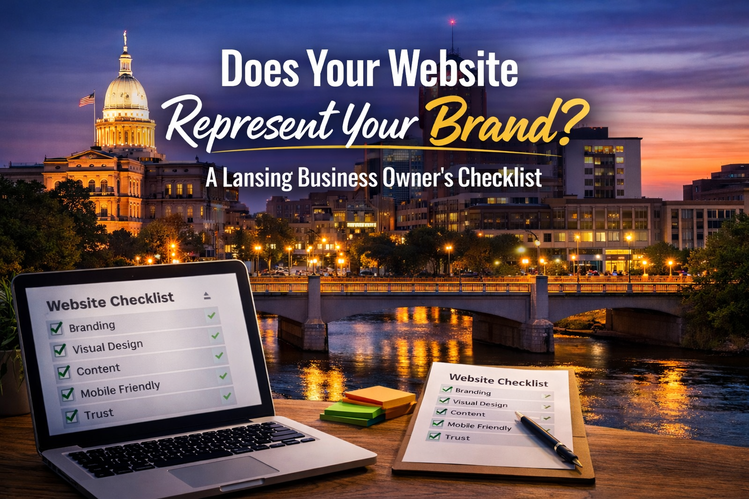 Does Your Website Represent Your Brand? A Lansing Business Owner’s Checklist
