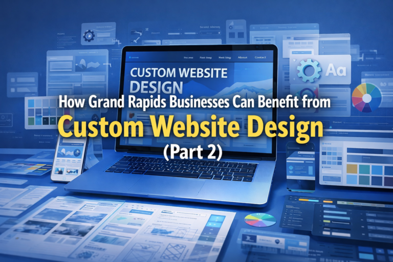 How Grand Rapids Businesses Can Benefit from Custom Website Design (Part 2)